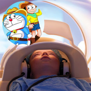 MRI with Cartoon for Children