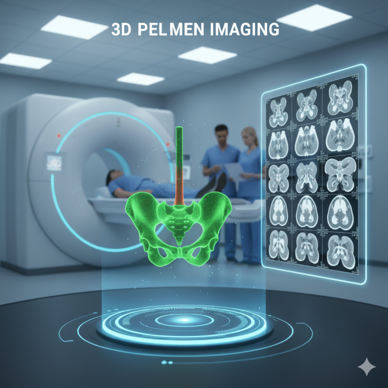 3D pelvis MRI imaging visualization at Arth Diagnostics, leading MRI center in Udaipur