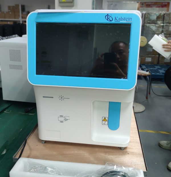 CBC 5-part hematology analyzer used for automated blood count and detailed hematology reporting at Arth Diagnostics