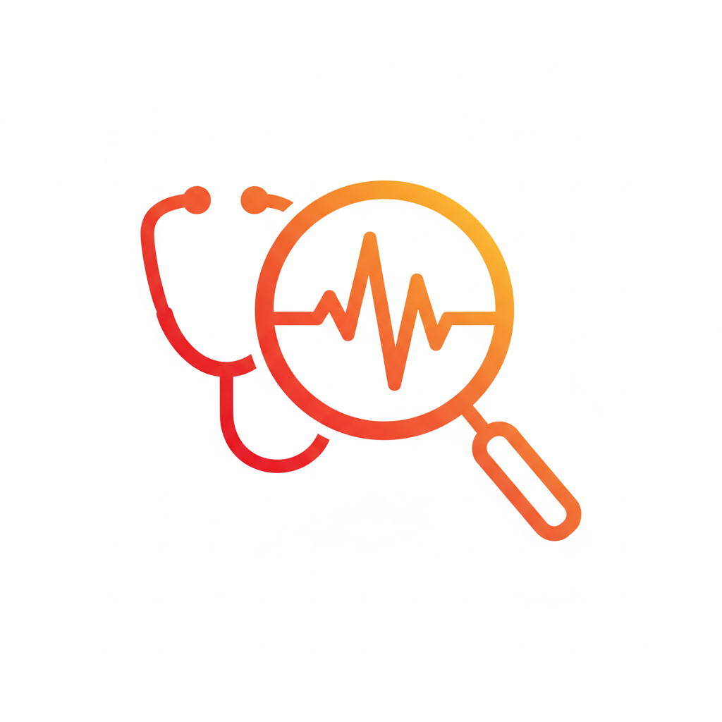 Early disease detection icon used by the best pathology lab in Udaipur for advanced diagnostic testing.